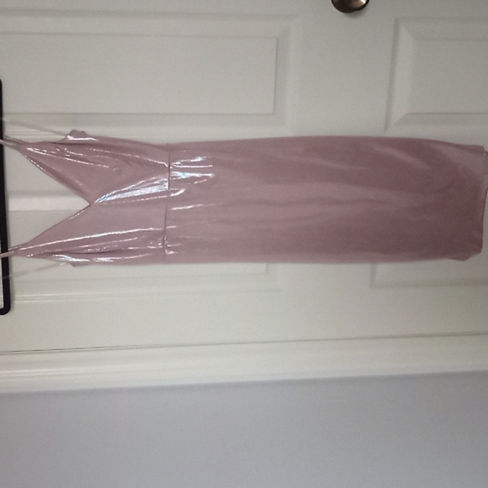 Pink iridescent dress
